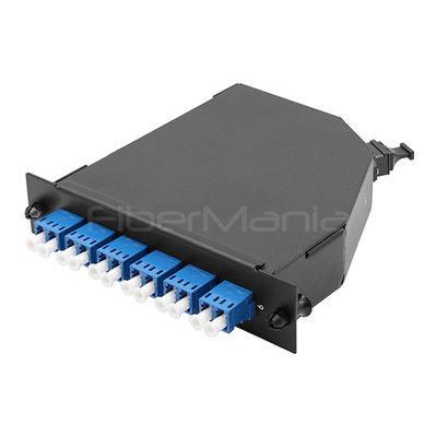 12 Fiber MPO Cassette 6 Ports Fully Loaded For Data Center