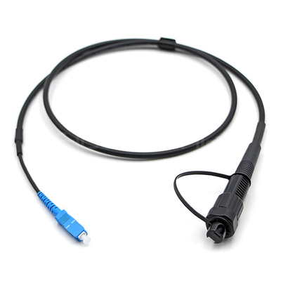 MINI SC UPC To SC UPC Simplex Fiber Optic Patch Cables 9/125 OS2 LSZH Jacket