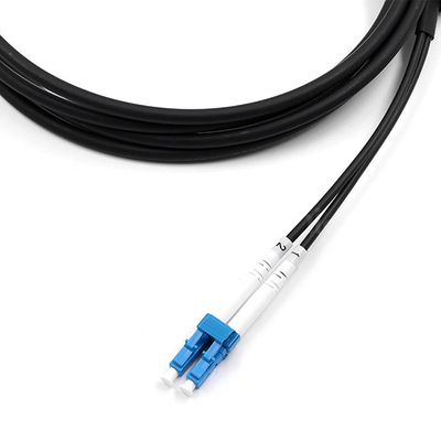 NSN Boot LC UPC To LC UPC Duplex Fiber Patch Cord 9/125 OS2 LSZH Jacket