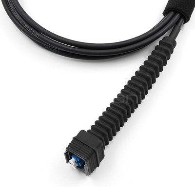 NSN Boot LC UPC To LC UPC Duplex Fiber Patch Cord 9/125 OS2 LSZH Jacket