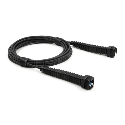 NSN Boot LC UPC to NSN Boot LC UPC Duplex Fiber Patch Cord 9/125 OS2 LSZH Jacket