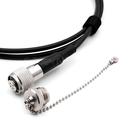 Indoor And Outdoor ODC Plug To LC UPC Cable 4 Cores 9/125 OS2 TPU Jacket