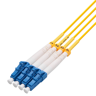 IP67 Outdoor ODC Fiber Cable Socket To LC UPC 4 Cores 9/125 OS2 G657A1 TPU Jacket 4.8mm
