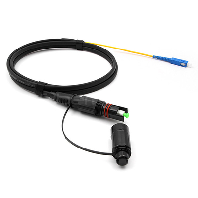 G657A1 Optitap Patch Cord OptiTap SC APC To SC UPC Simplex 9/125 OS2 LSZH Jacket 4.8mm
