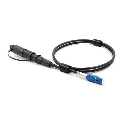 Outdoor OptiTap LC UPC to LC UPC Uniboot Patch Cord 2 Cores 9/125 G.657.A1 LSZH Jacket