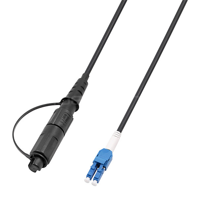 Outdoor OptiTap LC UPC to LC UPC Uniboot Patch Cord 2 Cores 9/125 G.657.A1 LSZH Jacket