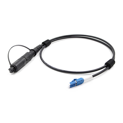 Outdoor OptiTap LC UPC to LC UPC Uniboot Patch Cord 2 Cores 9/125 G.657.A1 LSZH Jacket