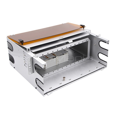 4U 19inch Fiber Optic Patch Panels Loads 12 SC Single Mode Fiber Optic Cassette Module
