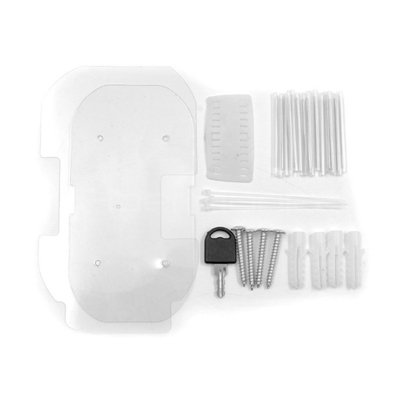 16 Core Fiber Optic Termination Box Wall Mount SC Simplex Type Plastic Housing