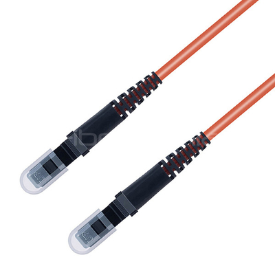 MTRJ PC To MTRJ PC Fiber Optic Patch Cable Duplex 62.5/125 OM1 Multimode OFNR 3.0mm Orange