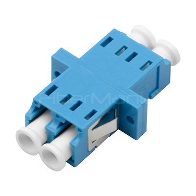 LC UPC To LC UPC Fiber Optic Adapters Duplex Single Mode Fiber Coupler
