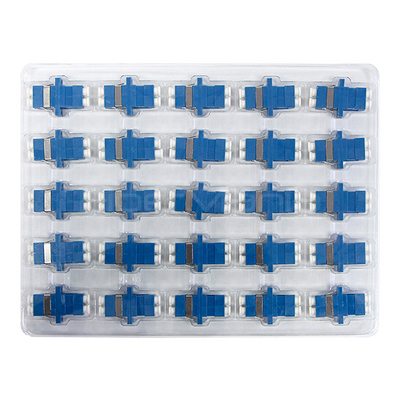 LC UPC To LC UPC Fiber Optic Adapters Duplex Single Mode Fiber Coupler