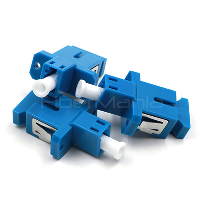 Single Mode Simplex Plastic Fiber Optic Adapter Cable LC Male To SC Female
