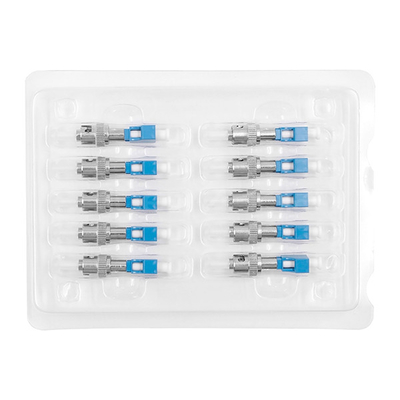 ST Male to LC Female Single Mode Simplex Fiber Optic Adapter/Coupler without Flange