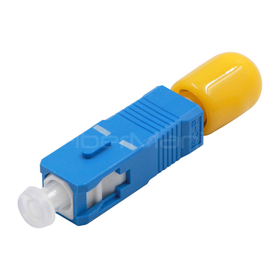 ST Female to SC Male Single Mode Simplex Fiber Optic Adapter/Coupler without Flange