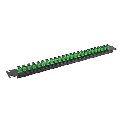 Data Centers Fiber Optic Adapter Panels 24 Port LC Patch Panel RoHS Approved