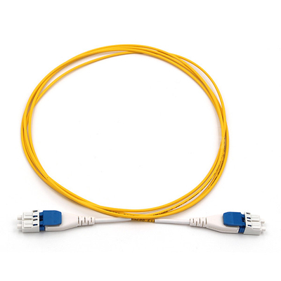 LC UPC To LC UPC Uniboot Patch Cord Single Mode OS2 OFNR Fiber Cable