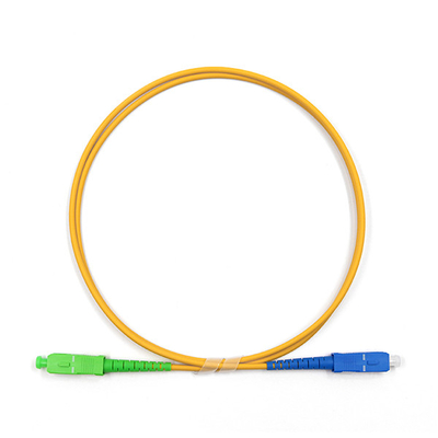 SC UPC To SC APC Patch Cable Simplex Single Mode Fiber Optic Cable OS2 LSZH 3.0mm