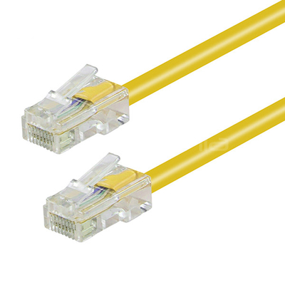 CAT.5E Non-booted Unshielded (UTP) Ethernet Network Patch Cable Green Color