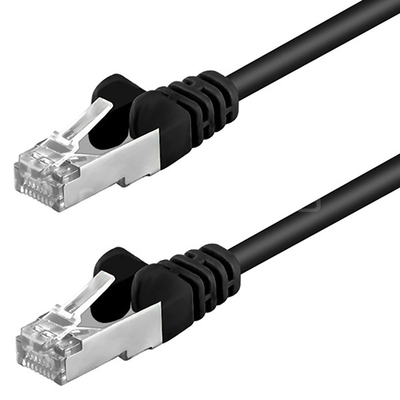 CAT.5E Booted Shielded (FTP) Ethernet Grey Jacket Network Patch Cable