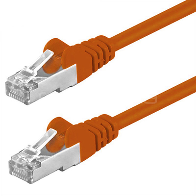 CAT.5E Booted Shielded (FTP) Ethernet Grey Jacket Network Patch Cable