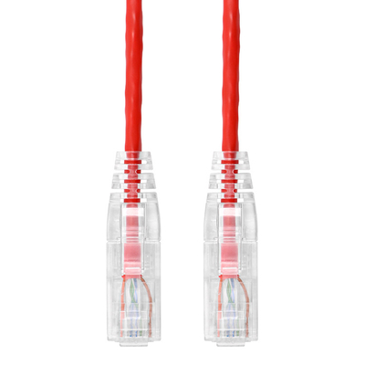 Data Center CAT.6A Unshielded (UTP) 28AWG Slim Ethernet Network Patch Cable