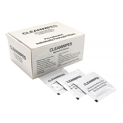 Individual Packing Fiber Cleaning Tools Fiber Optic Cleaning IPA Wipes For Electronics 50pcs/box