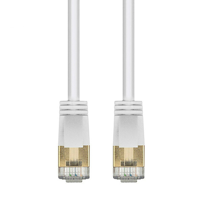 High Speed CAT.6A Patch Cable Shielded STP 36AWG Slim Ethernet Network Patch Cable