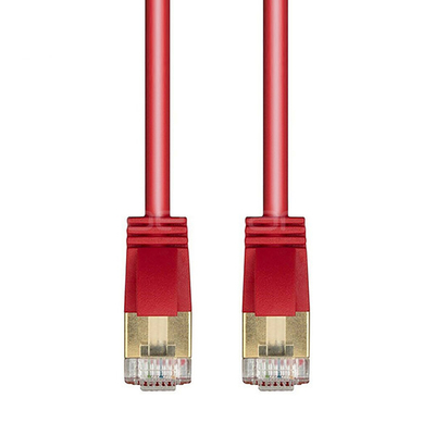 High Speed CAT.6A Patch Cable Shielded STP 36AWG Slim Ethernet Network Patch Cable