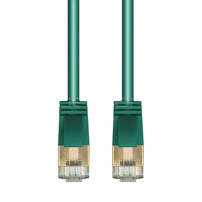 High Speed CAT.6A Patch Cable Shielded STP 36AWG Slim Ethernet Network Patch Cable