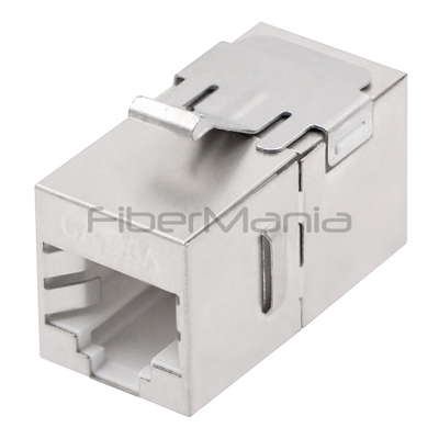 High Performance STP Cat6a Inline Coupler RJ45-RJ45 Cabling Modular Jacks