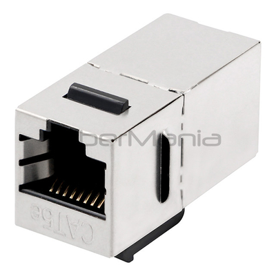 RJ45 Inline Coupler 1000Base-T CAT.5E Shielded Female to Female Insert Inline Coupler