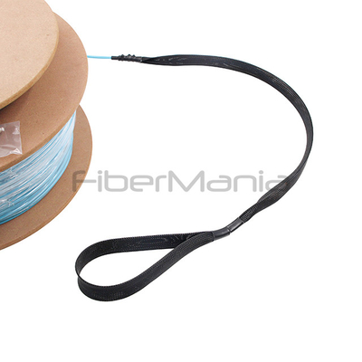 LC To LC 6 Strand Multimode OM3 OFNR Breakout Cable 3.0mm Aqua