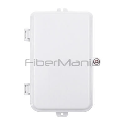 Full Loaded 4 Port SC Simplex Type Plastic Housing Fiber Optic Termination Box