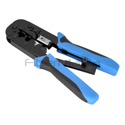 Crimper Cutter Stripper All-in-one Multifunctional Tool For RJ45 RJ12 And RJ11 Connector Plug Cables