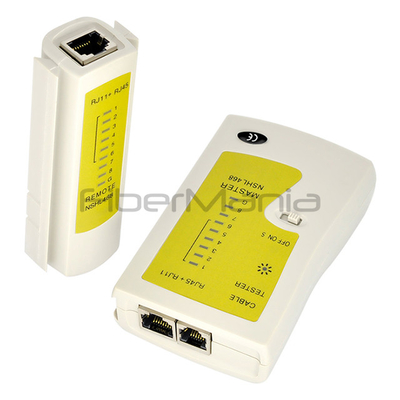 Network USB Lan Cable Wire Tester For RJ11, RJ12, RJ45 Cable Twisted Pair Connections