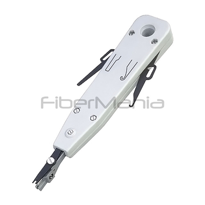 Multifunction Krone Type IDC/Network Wire And Telephone Impact Terminal Insertion Tools Plastic and Carbon Steel White