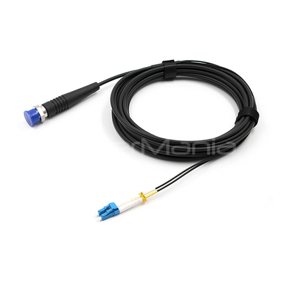 Socket to UPC 2 Cores OS2 Outdoor G657A1 TPU Jacket Patch Cord Cable Breakout OD 2.0mm for Durable Fiber Optic Connection