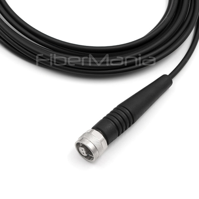 Polish Type RDC Plug to LC/UPC 2 Cores 9/125 OS2 G657A1 TPU Jacket Patch Cord with 4.8mm Cable OD