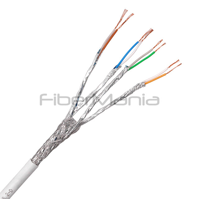 Ethernet CAT.8 Double Shielded SFTP 40G 24AWG Copper Patch Cable for Fast Data Transfer