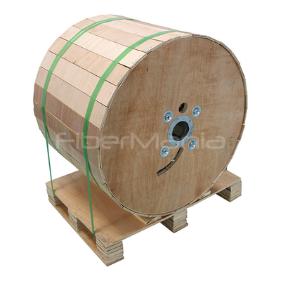 ADSS Self-Supporting Outdoor Aerial All Dielectric Armored Optical Fiber Cable with Round Cable Structure and Customized Length