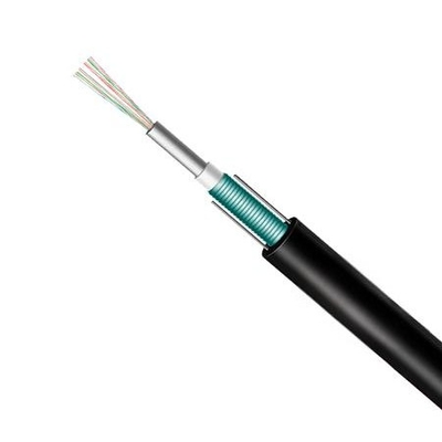 GYXTW Central Loose Tube Outdoor Optical Fiber Cable Single Mode 12 Core
