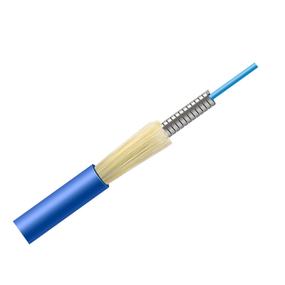 GJFJVA Simplex Armored Indoor Optical Fiber Cable Single-mode Fiber Customized Length for Fast Networking