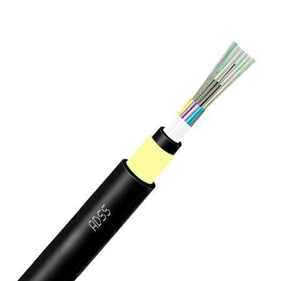 24 Core Optical Fiber Cables ADSS All Dielectric Self Supporting Cable