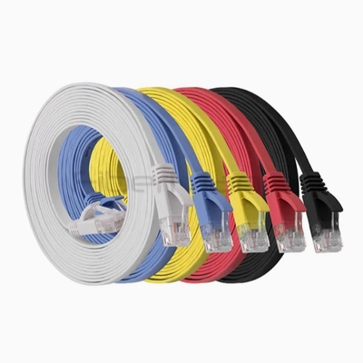 CAT6 UTP RJ45 30AWG 550MHz Flat Ethernet Patch Cable for Seamless Connectivity