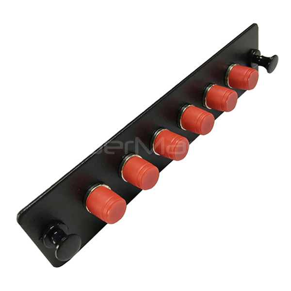 6 Ports FC Adapter Panel Loaded Wtih 6 FC Multimode Adapter