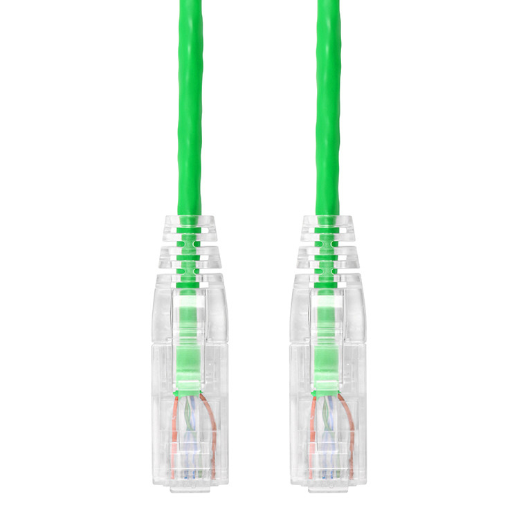 Data Center CAT.6A Unshielded (UTP) 28AWG Slim Ethernet Network Patch Cable