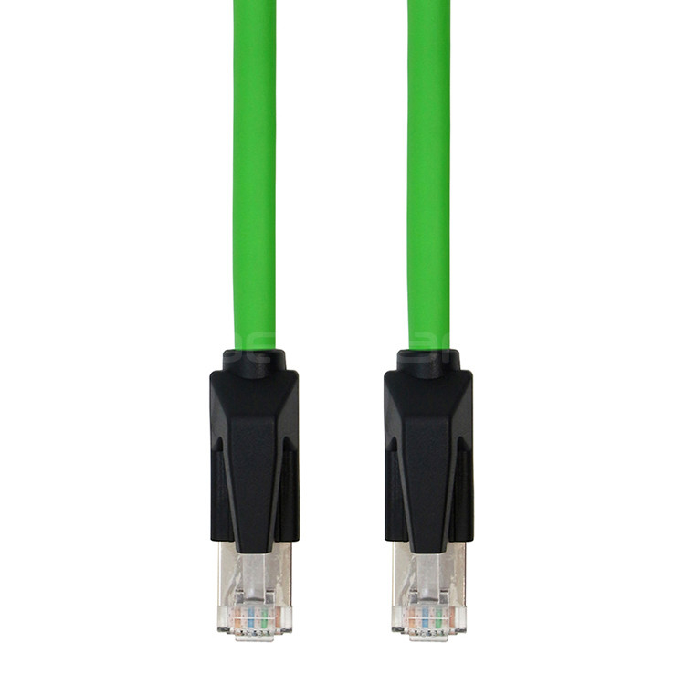 High Speed CAT.6A Patch Cable Shielded STP 26AWG Ethernet Network Green