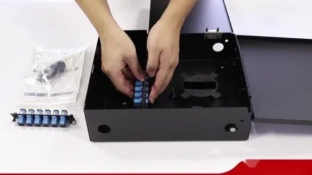 MTP-LC Cassette Module with Zirconia Ceramic Sleeves Aluminium Body and MTP/MPO Standard Compliance for High Density Fiber Optic Networks